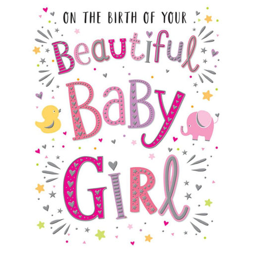 Picture of ON THE BIRTH OF YOUR BABY GIRL
